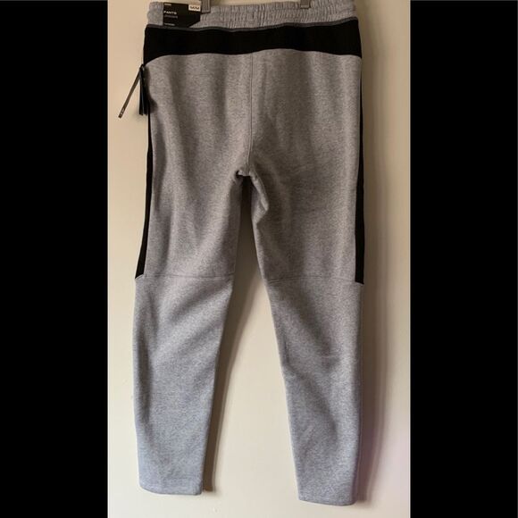 RBX grey black inserts sweatpants, brand new, comfortable, drawstring, Med - Picture 8 of 8